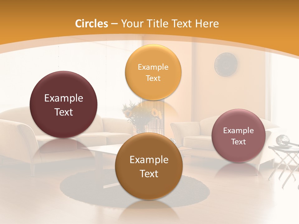 Luxury House Seat PowerPoint Template