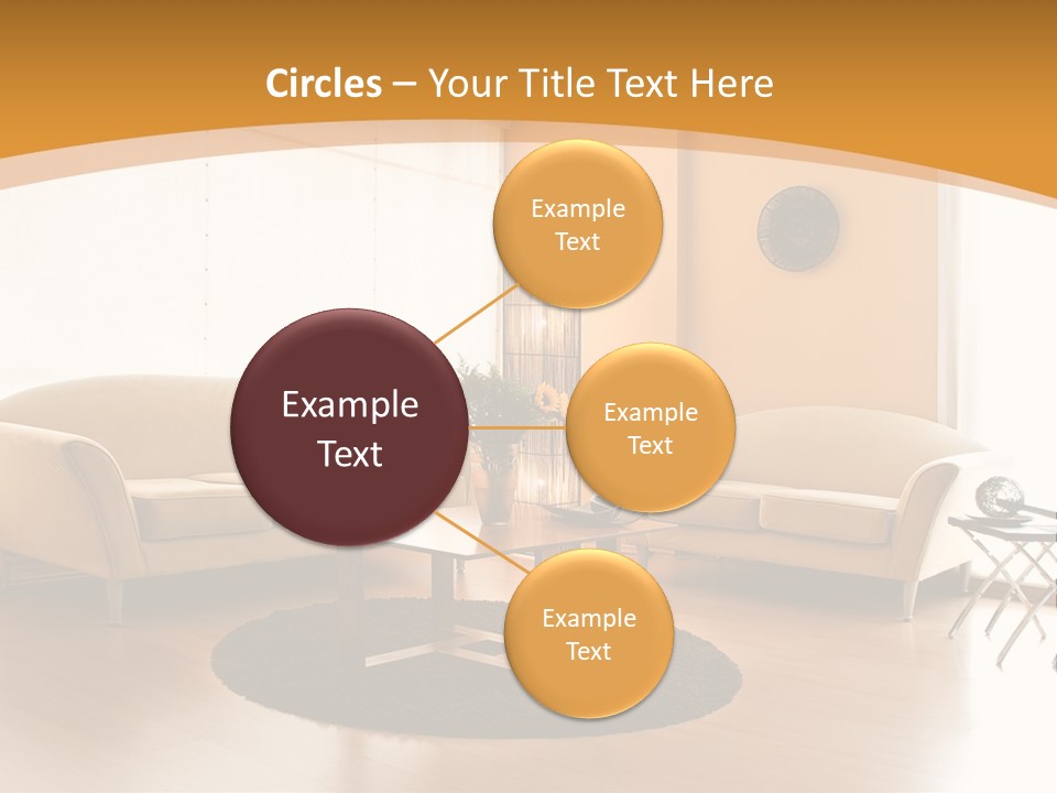 Luxury House Seat PowerPoint Template