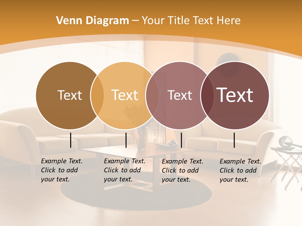 Luxury House Seat PowerPoint Template