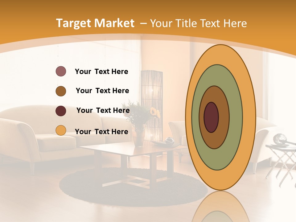 Luxury House Seat PowerPoint Template