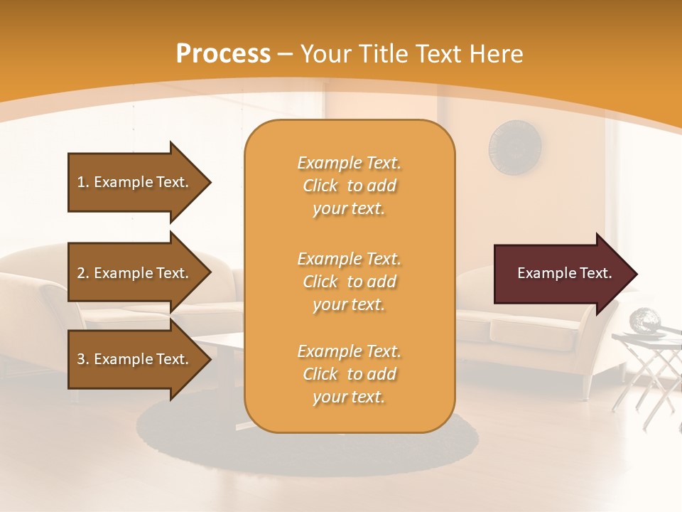 Luxury House Seat PowerPoint Template