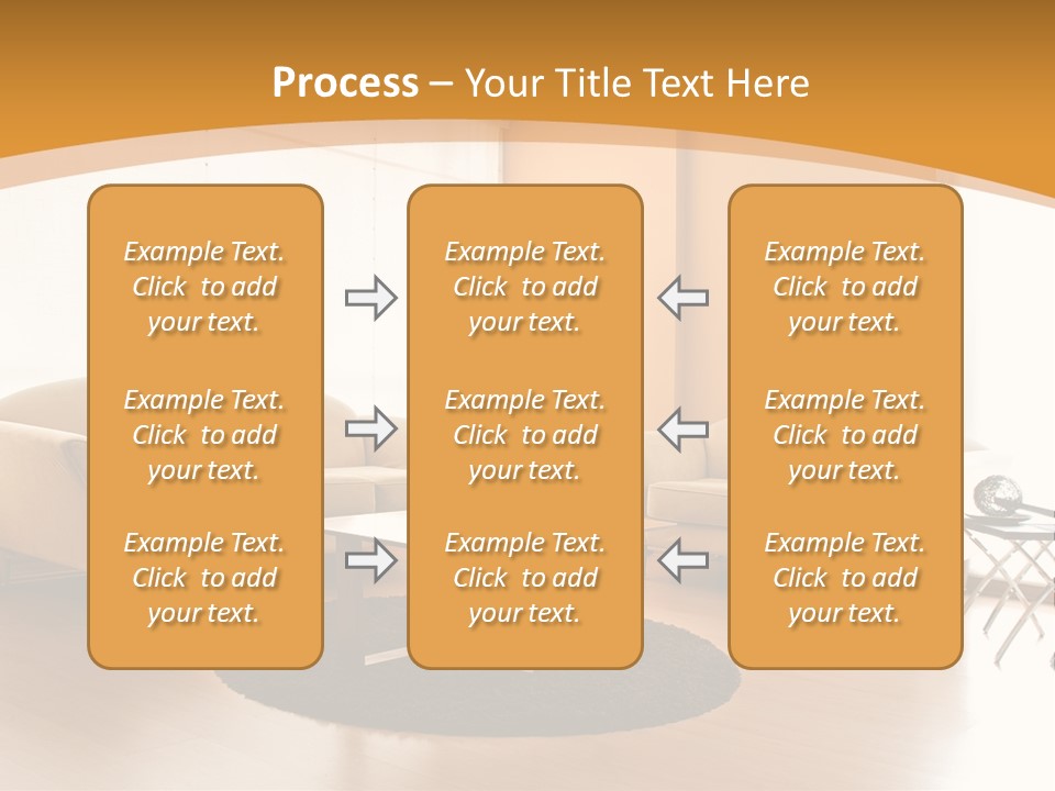 Luxury House Seat PowerPoint Template