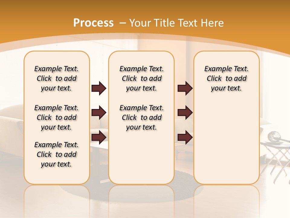 Luxury House Seat PowerPoint Template