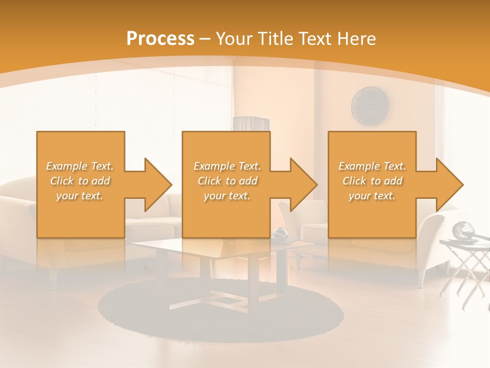 Luxury House Seat PowerPoint Template