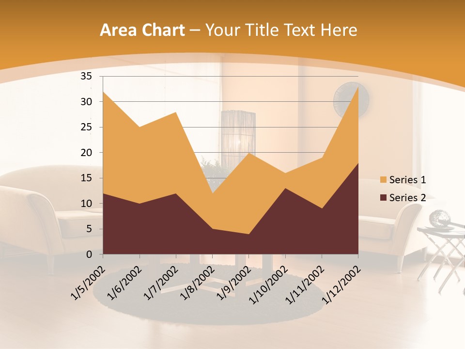Luxury House Seat PowerPoint Template