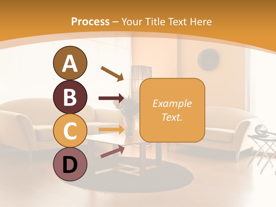 Luxury House Seat PowerPoint Template