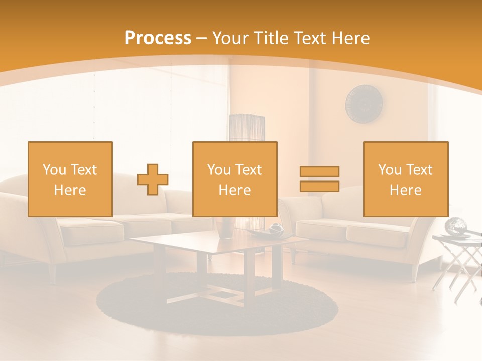 Luxury House Seat PowerPoint Template