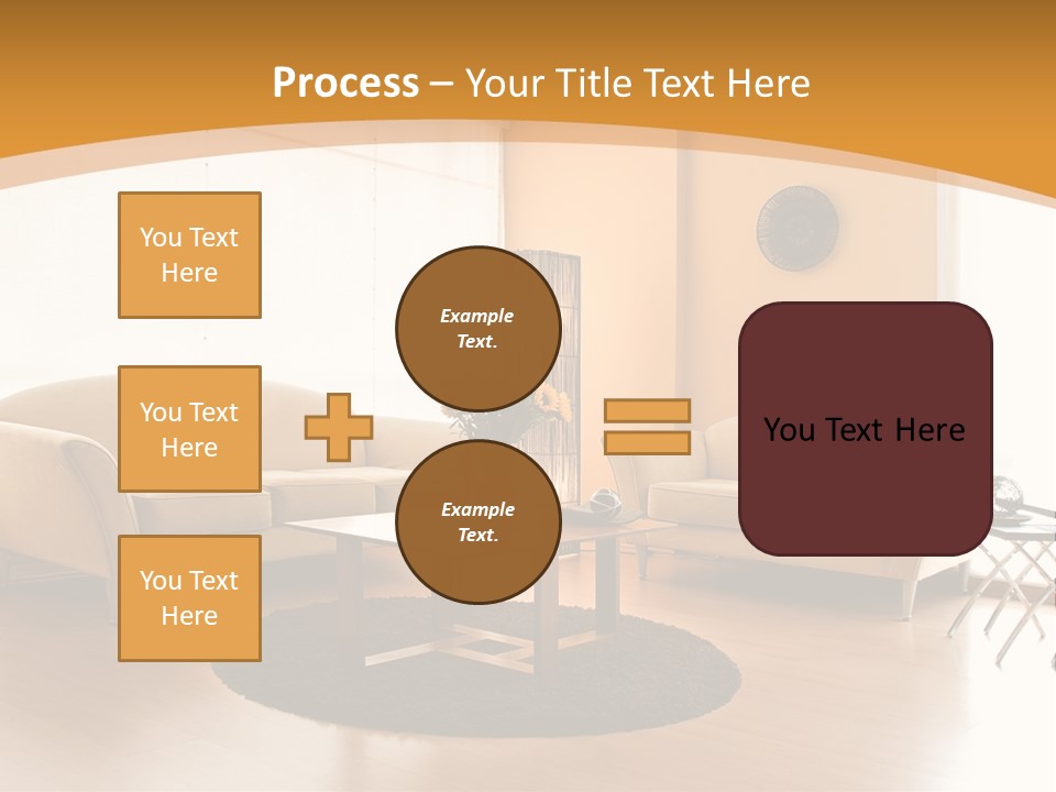 Luxury House Seat PowerPoint Template