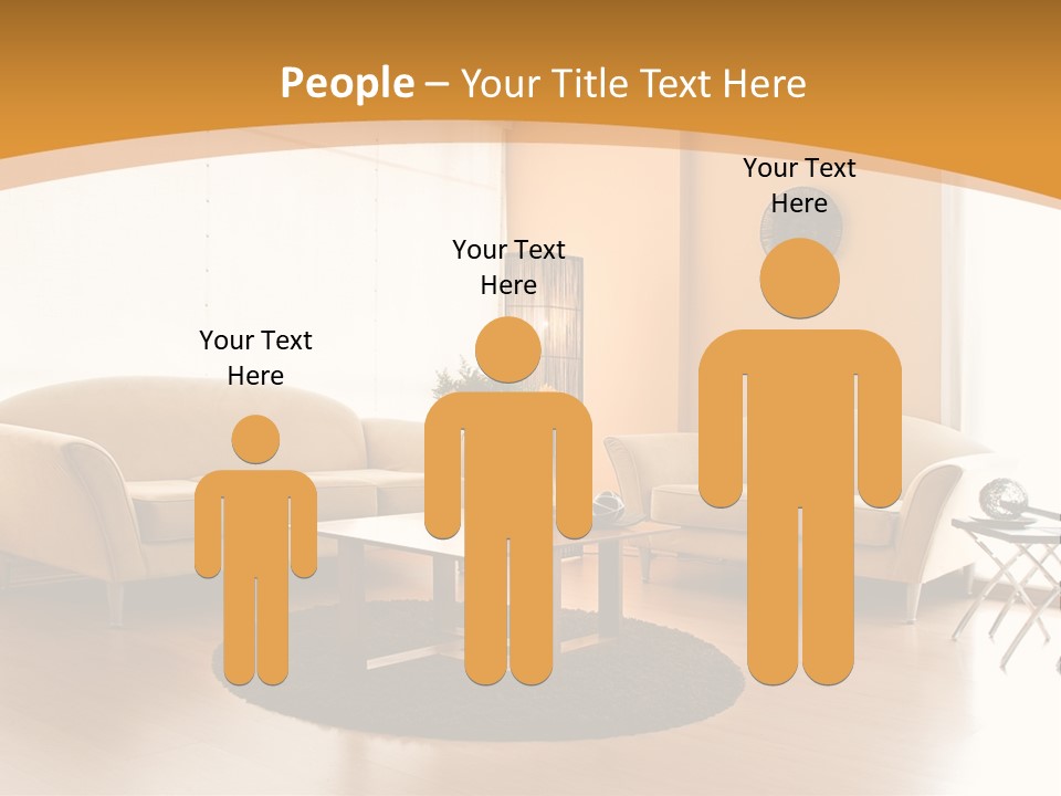 Luxury House Seat PowerPoint Template