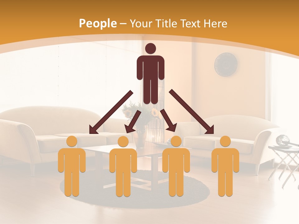 Luxury House Seat PowerPoint Template