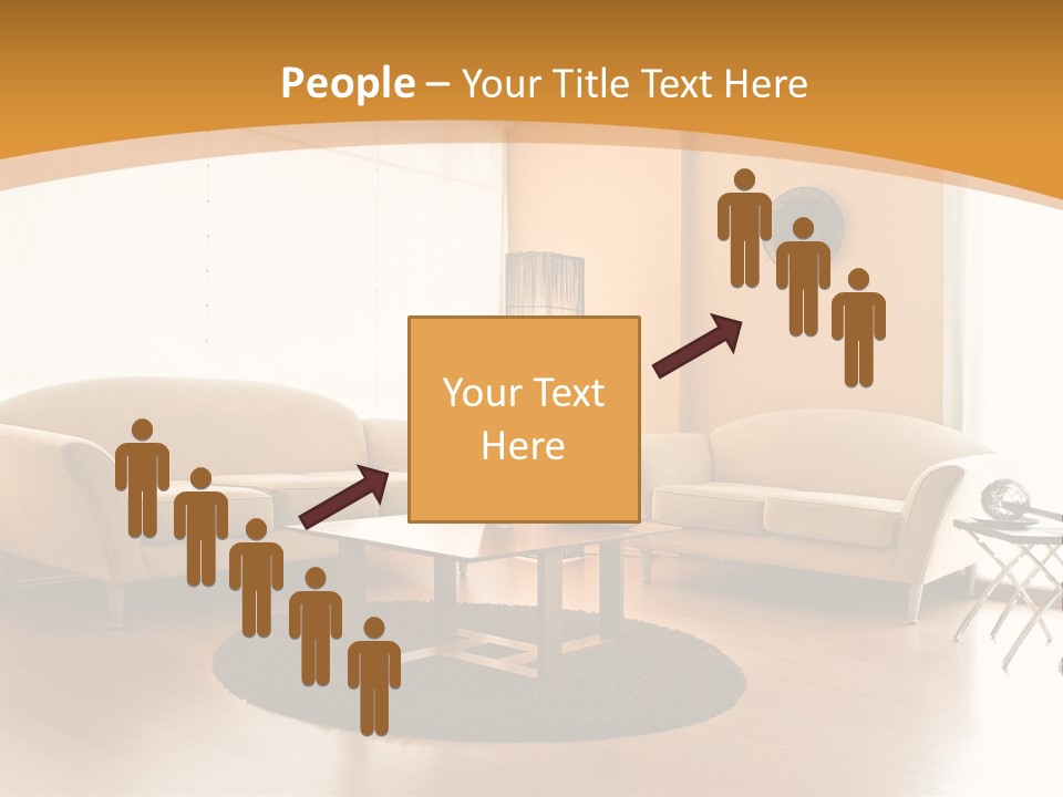 Luxury House Seat PowerPoint Template