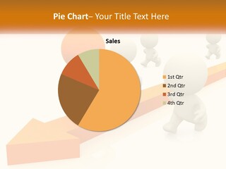 Competing People Abstract PowerPoint Template