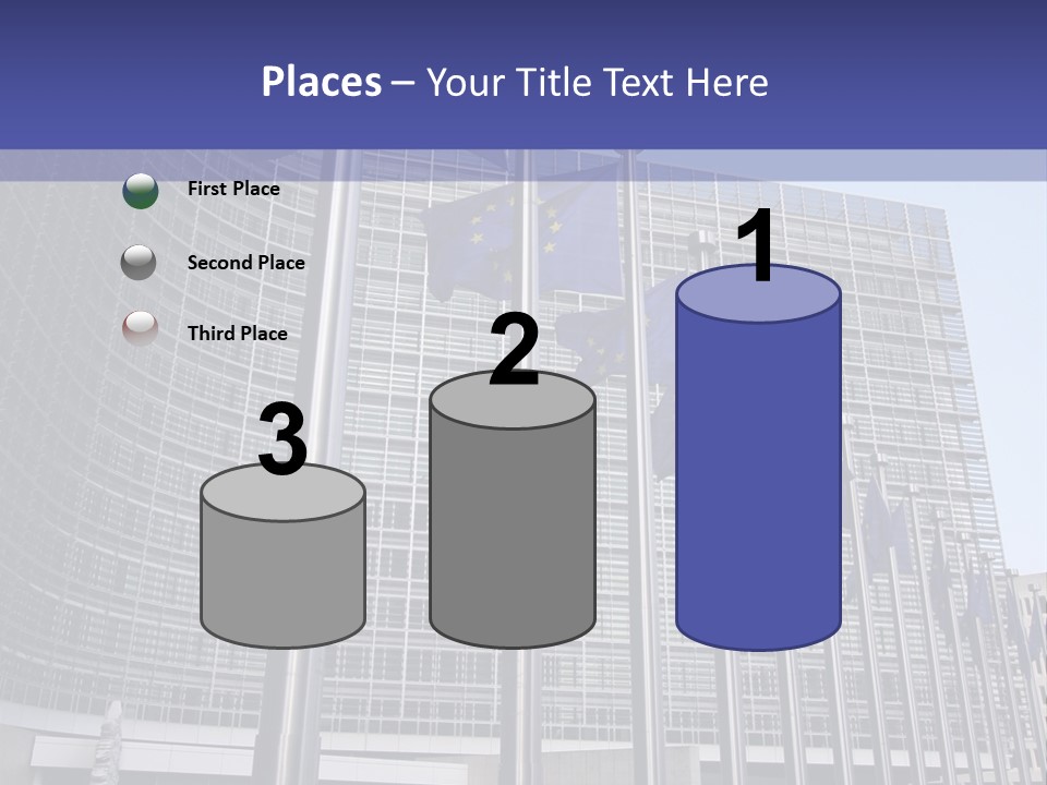 Gray Legislation Brussels Belgium PowerPoint Template