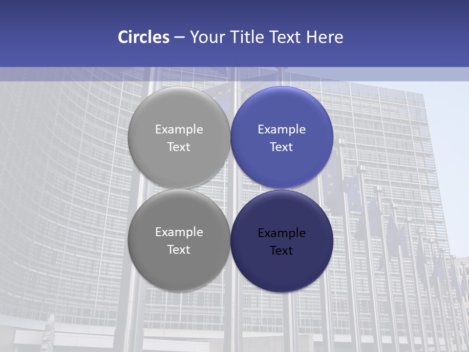 Gray Legislation Brussels Belgium PowerPoint Template
