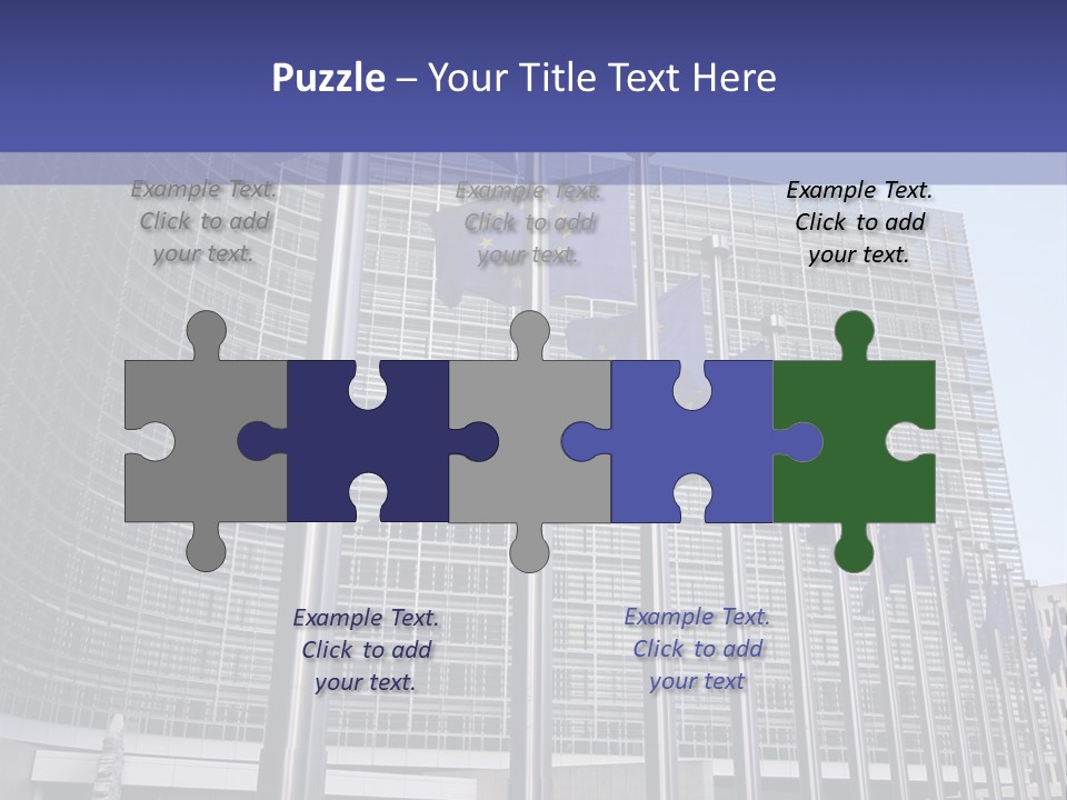 Gray Legislation Brussels Belgium PowerPoint Template