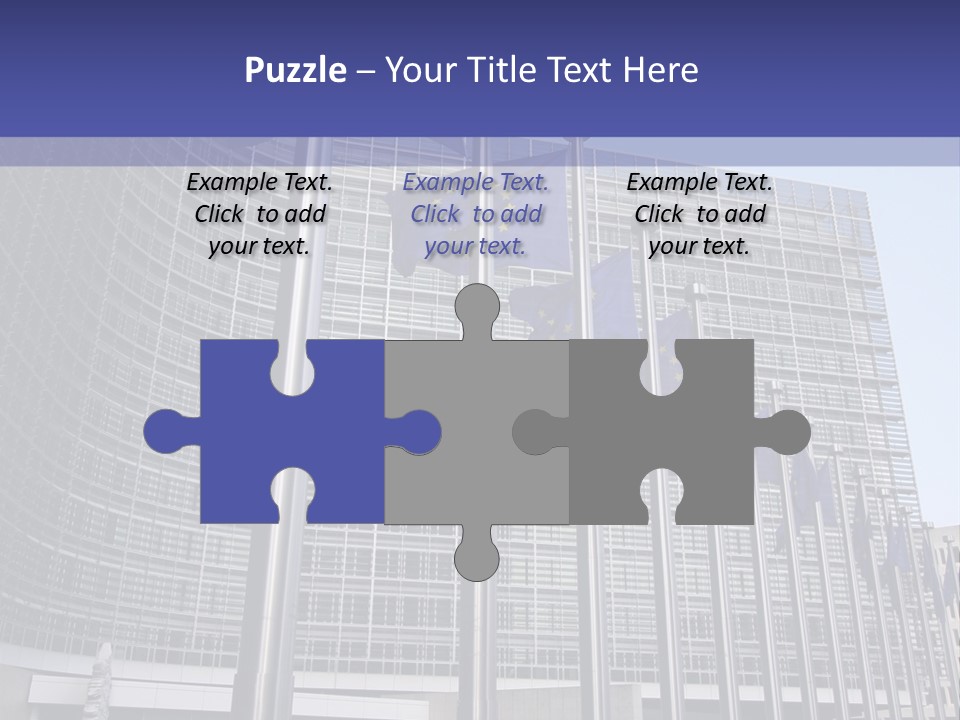 Gray Legislation Brussels Belgium PowerPoint Template