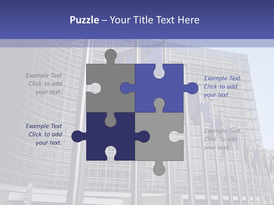 Gray Legislation Brussels Belgium PowerPoint Template