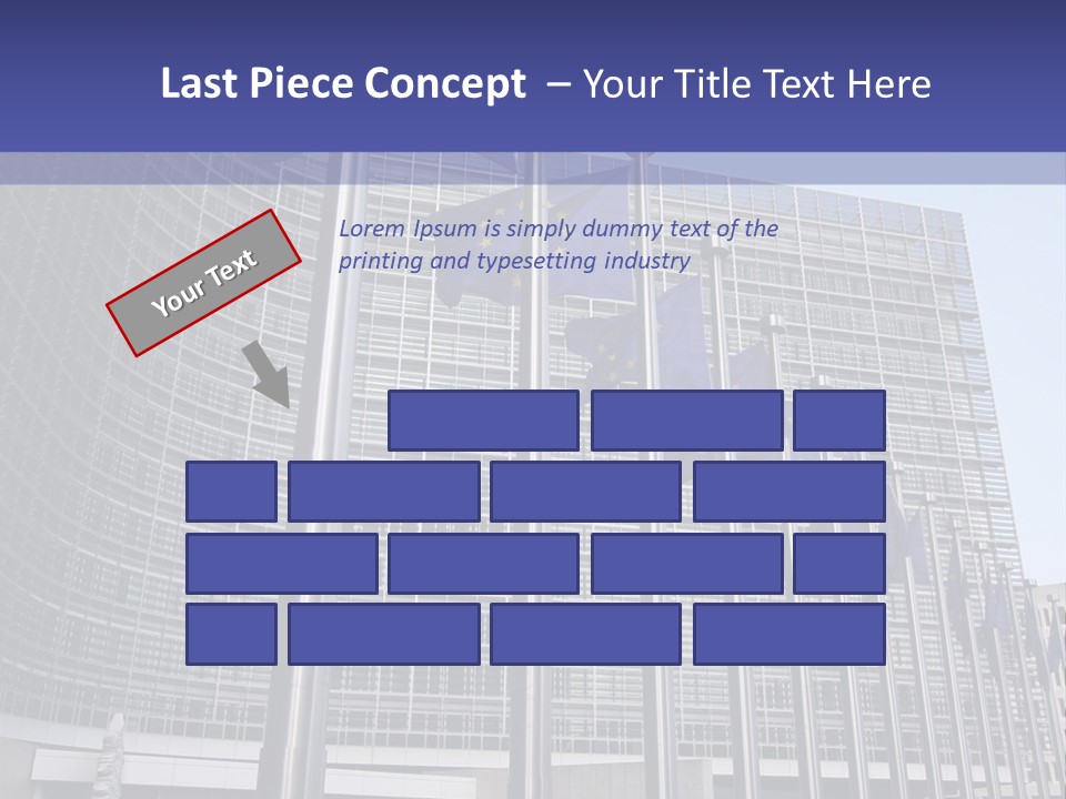 Gray Legislation Brussels Belgium PowerPoint Template