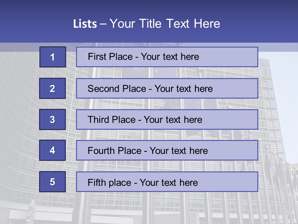 Gray Legislation Brussels Belgium PowerPoint Template