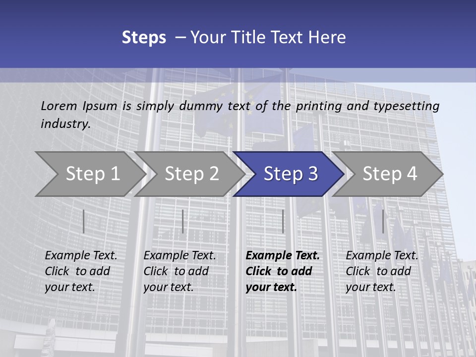 Gray Legislation Brussels Belgium PowerPoint Template