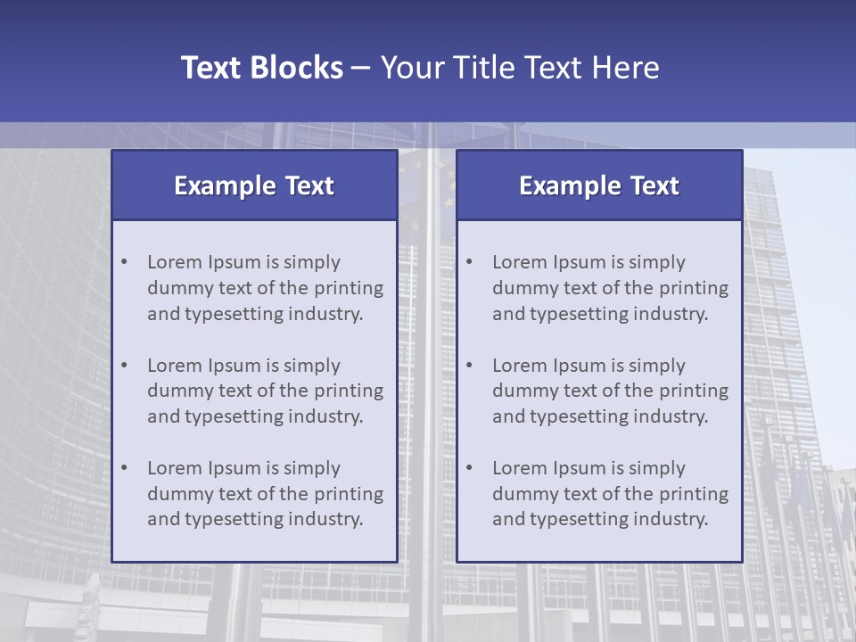 Gray Legislation Brussels Belgium PowerPoint Template