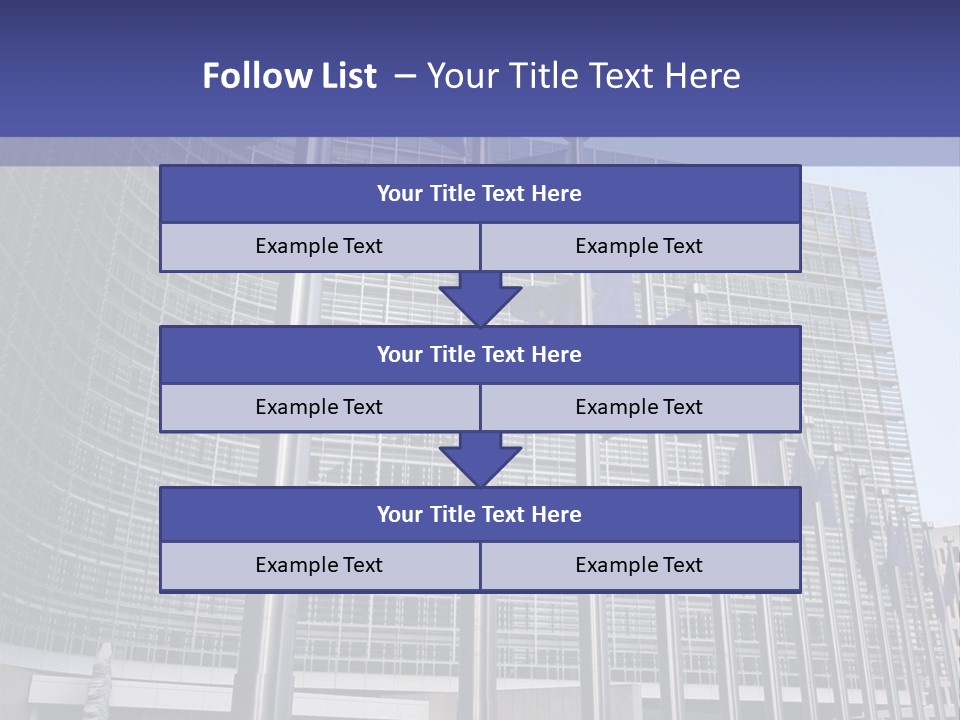 Gray Legislation Brussels Belgium PowerPoint Template
