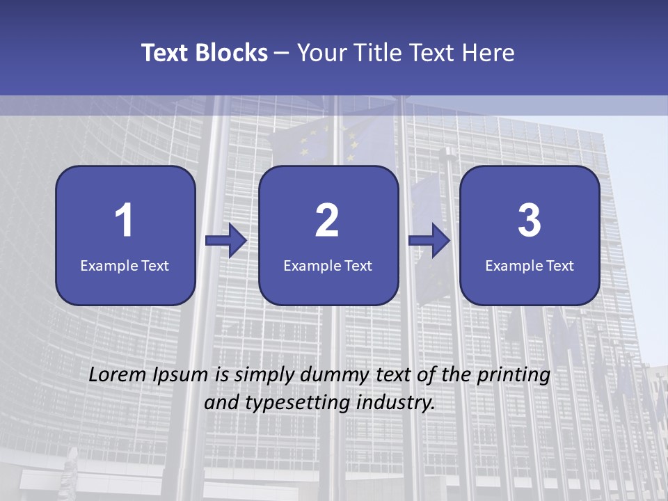 Gray Legislation Brussels Belgium PowerPoint Template