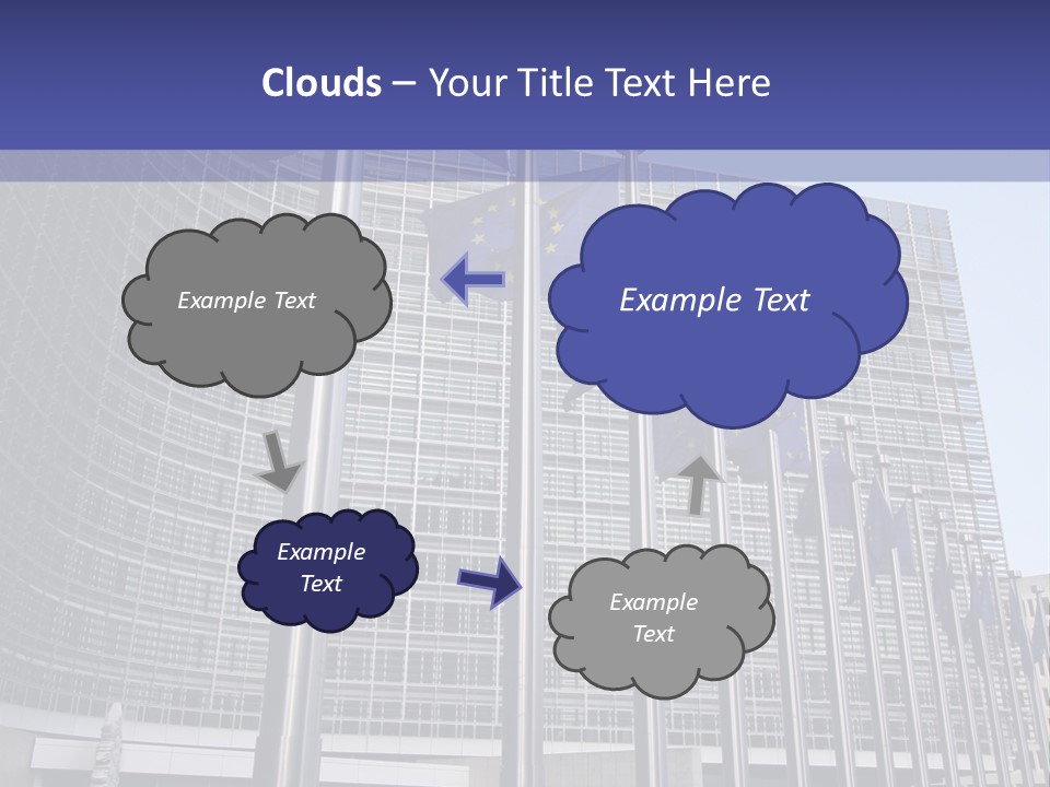 Gray Legislation Brussels Belgium PowerPoint Template