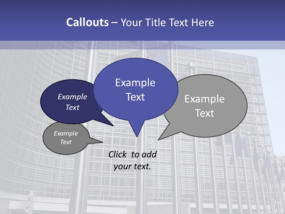 Gray Legislation Brussels Belgium PowerPoint Template