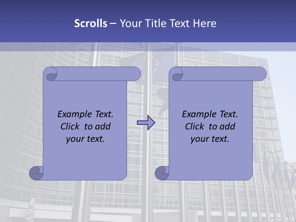 Gray Legislation Brussels Belgium PowerPoint Template