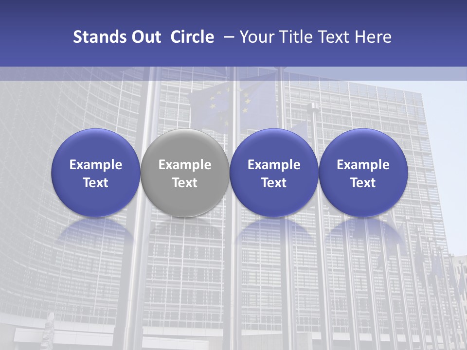 Gray Legislation Brussels Belgium PowerPoint Template