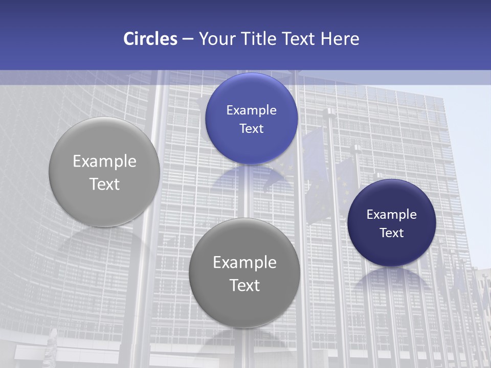 Gray Legislation Brussels Belgium PowerPoint Template