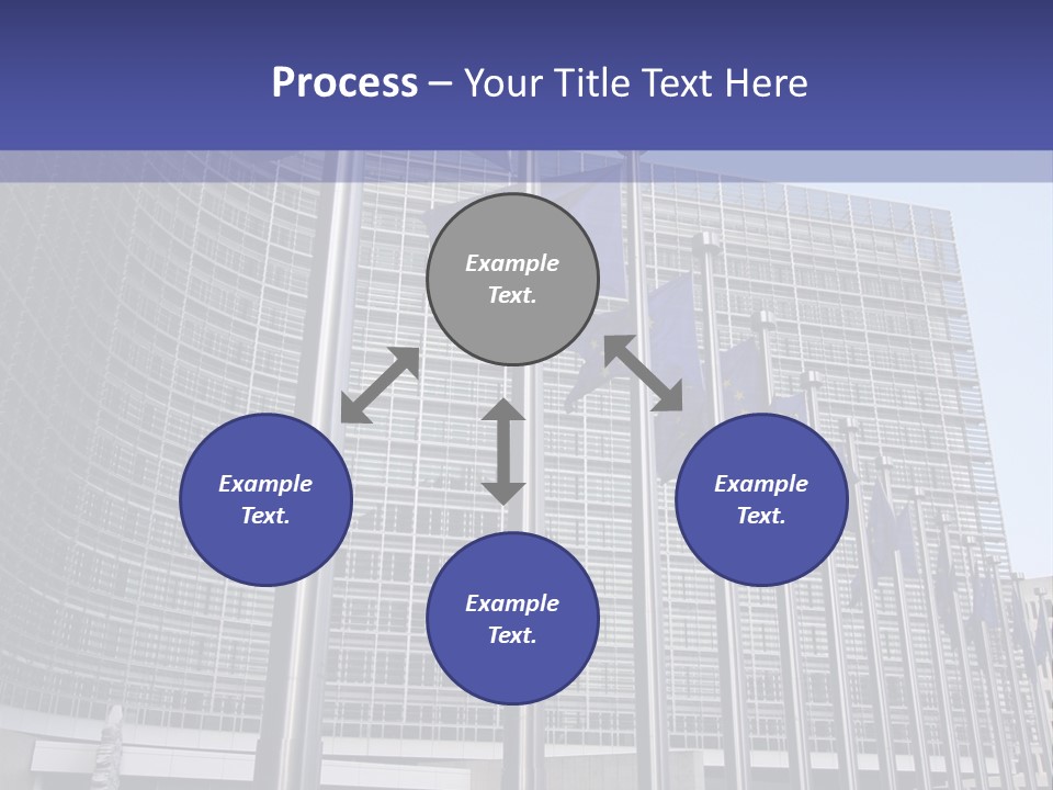 Gray Legislation Brussels Belgium PowerPoint Template