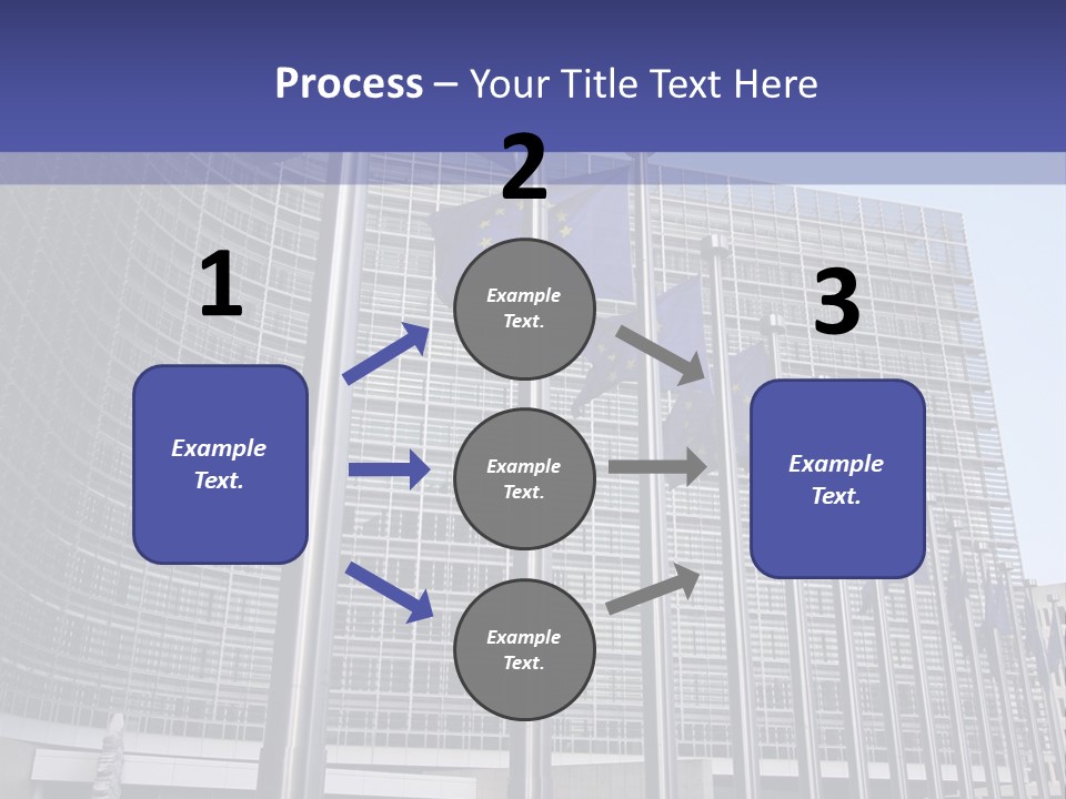 Gray Legislation Brussels Belgium PowerPoint Template
