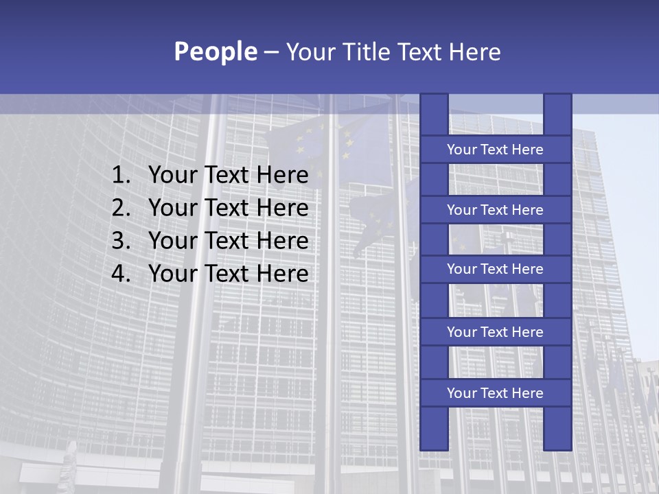Gray Legislation Brussels Belgium PowerPoint Template