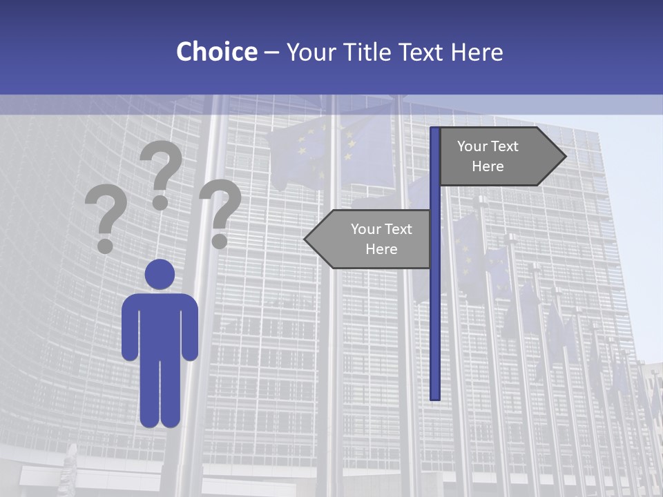Gray Legislation Brussels Belgium PowerPoint Template