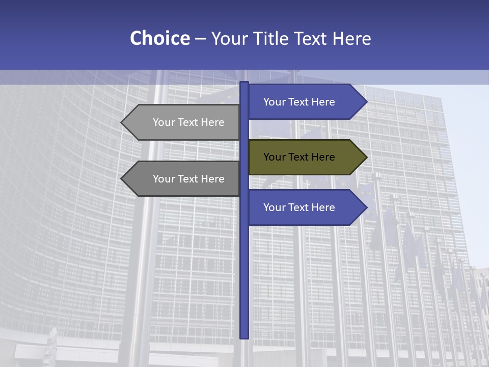 Gray Legislation Brussels Belgium PowerPoint Template
