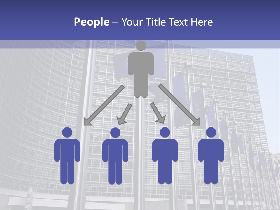 Gray Legislation Brussels Belgium PowerPoint Template