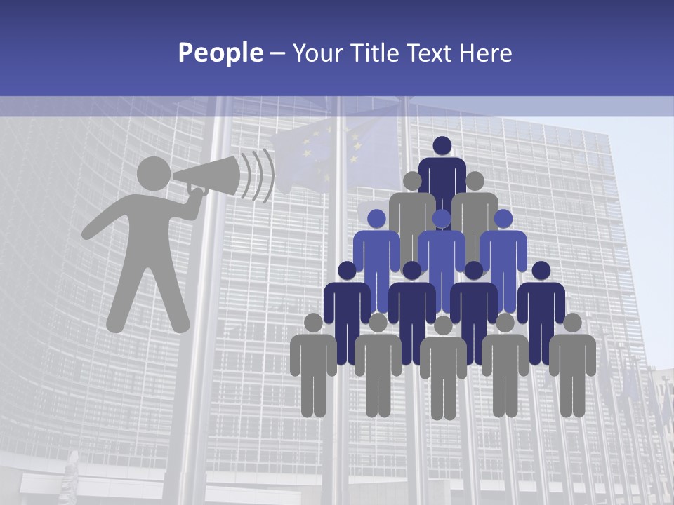 Gray Legislation Brussels Belgium PowerPoint Template