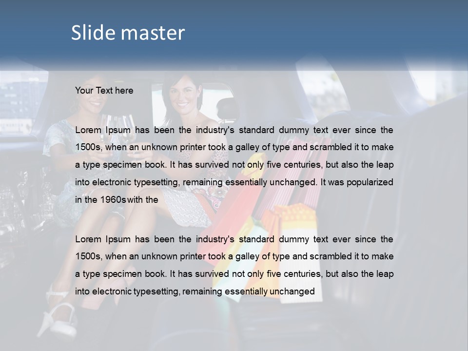 Enjoyment Car Toast PowerPoint Template