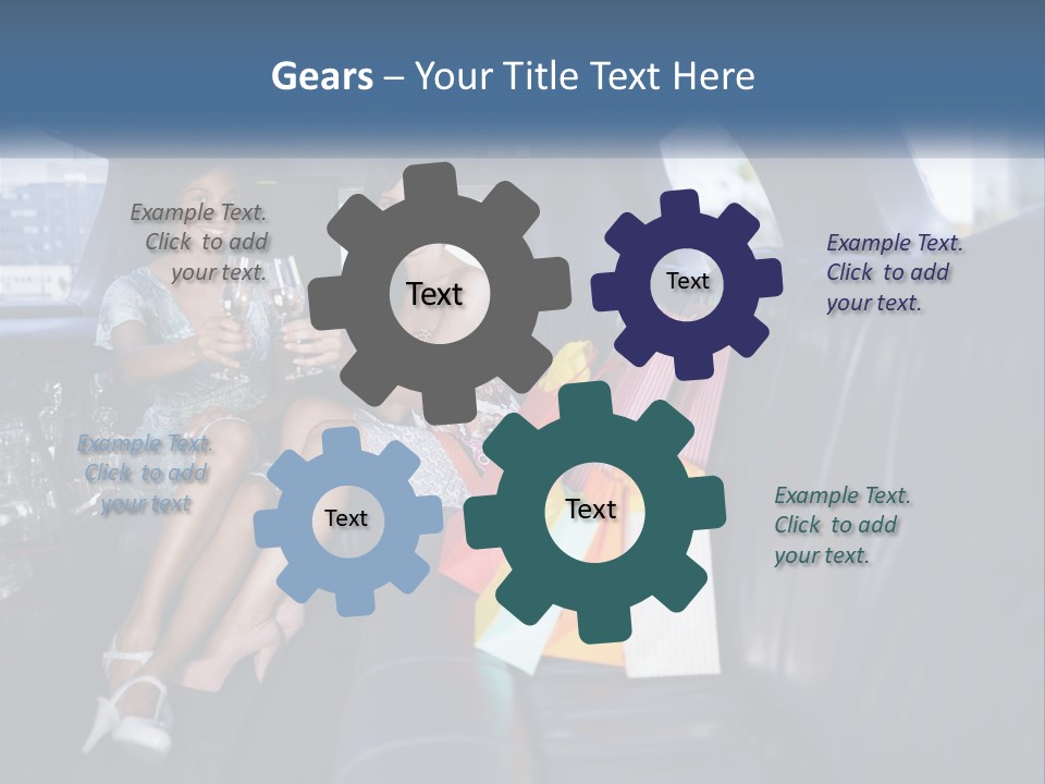Enjoyment Car Toast PowerPoint Template