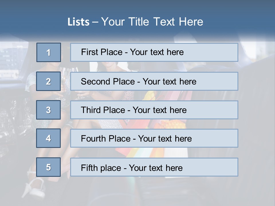 Enjoyment Car Toast PowerPoint Template