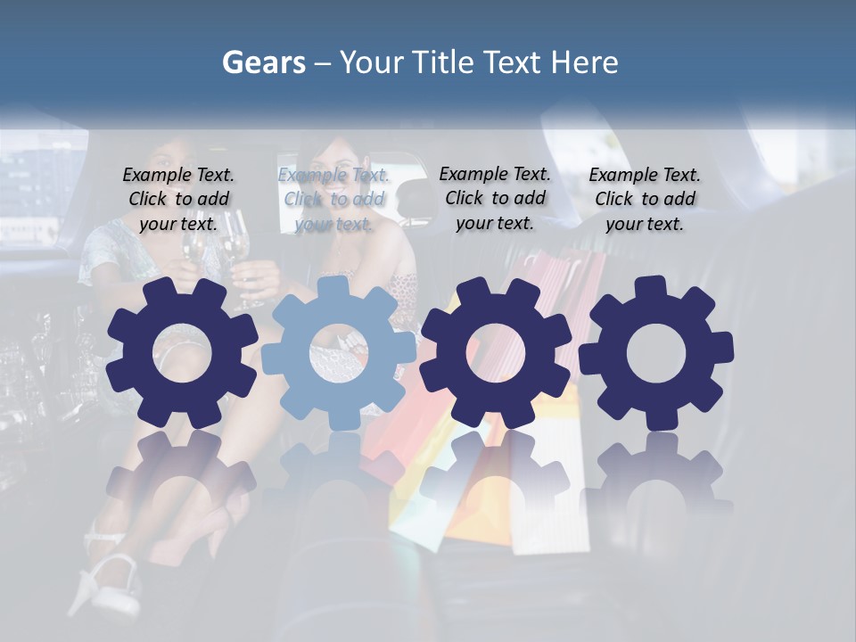 Enjoyment Car Toast PowerPoint Template