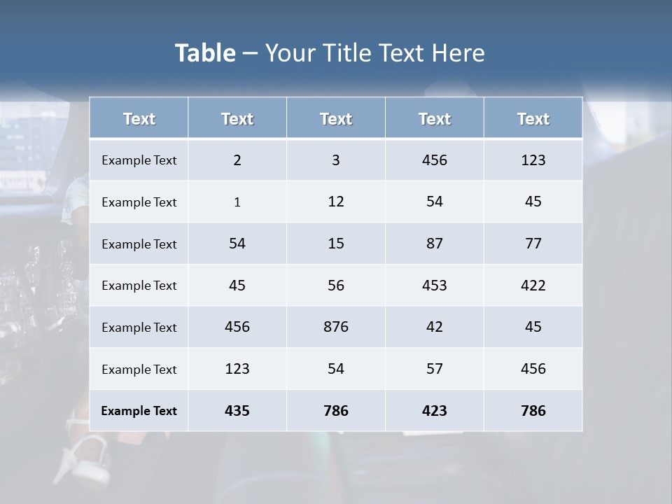 Enjoyment Car Toast PowerPoint Template
