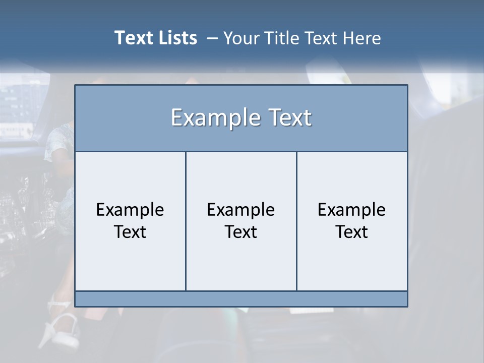 Enjoyment Car Toast PowerPoint Template