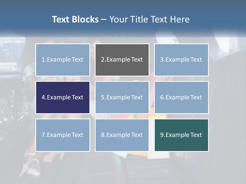 Enjoyment Car Toast PowerPoint Template