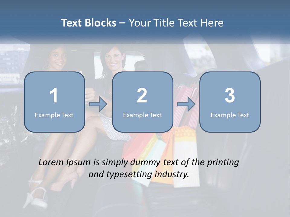 Enjoyment Car Toast PowerPoint Template