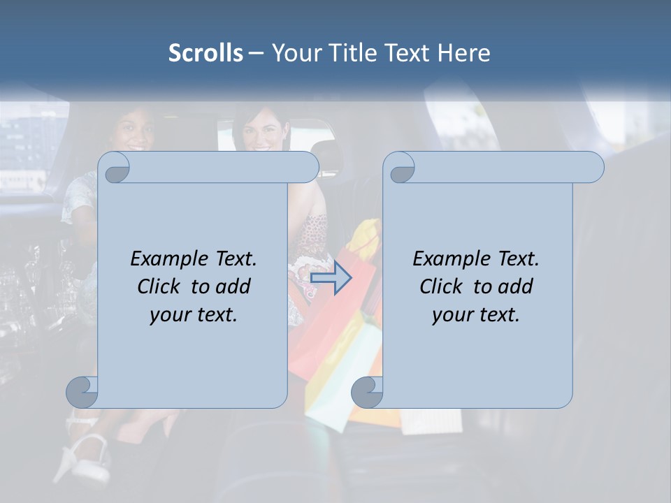 Enjoyment Car Toast PowerPoint Template