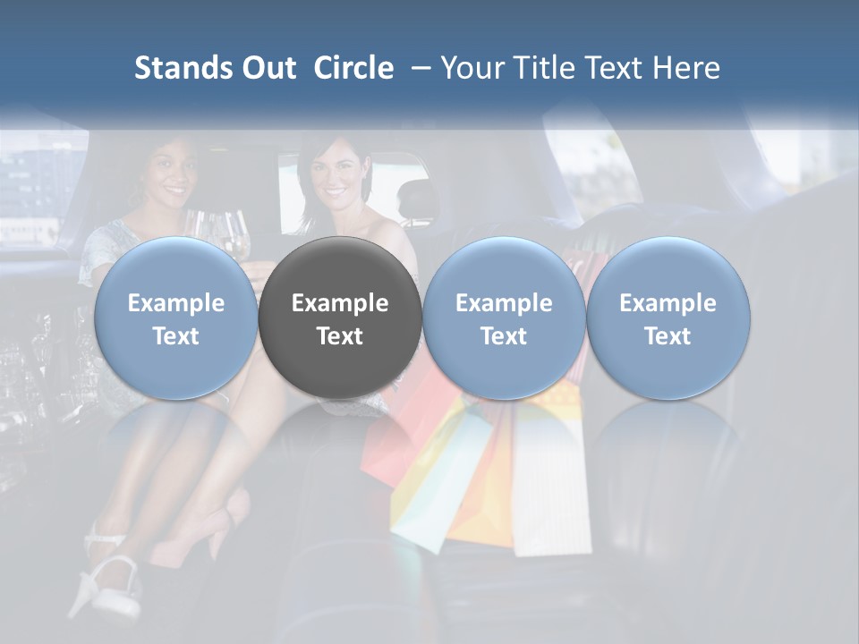 Enjoyment Car Toast PowerPoint Template