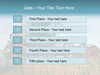 Plant Rye Cereal PowerPoint Template